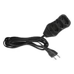 EXTENSAO 3M CABO PAR 2X0,75MM BR ROMAZI