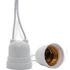 SOQUETE E-27 SIMPLES 4A BRANCO ROMAZI
