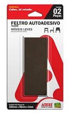 FELTRO ADES. ESCURO RET. 100X40 ADERE