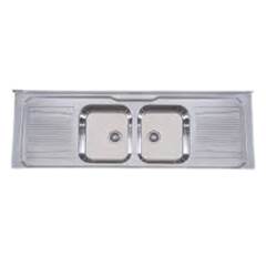 PIA INOX 1.80M ESC. DUPLA POLIDA BRANOX