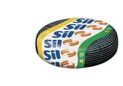 CABO FLEX SIL 6,00MM PRETO 100M