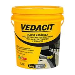 MASSA ASFALTICA IMPERM 20KG VEDACIT