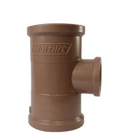 TEE REDUCAO SOLDAVEL 40X25MM PLASTILIT