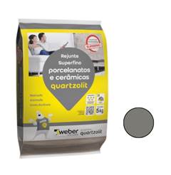 REJUNTE SUPERFINO 5KG CZ PLAT QUARTZOLIT