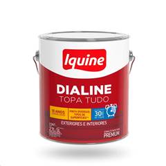 TINTA DIALINE TOPA TUDO AB VERMELHO 3,6L