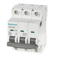 DISJUNTOR ELETROMAR DIN TRIFASICO 50A