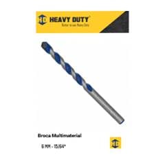 BROCA MULTIMATERIAL 6MM  - 15/64” HEAVY