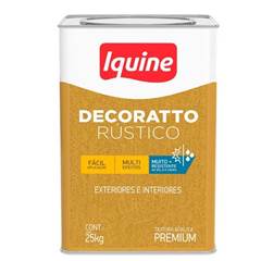 DECORATTO RUSTICO BRANCO NEVE 25KG
