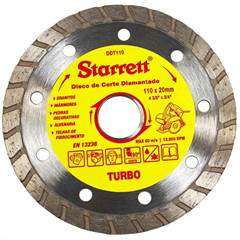 DISCO CORTE DIAM. TURBO 110MM STARRET