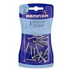 PARAFUSO MAD. P/DOBR.3,8X22MM BEMFIXA