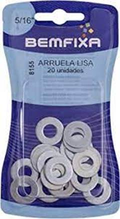 ARRUELA LISA 5/16 SC BEMFIXA