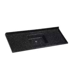 PIA GRANITADA 1.60X0.50 PRETO PREMIUM