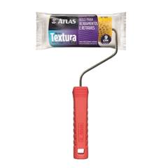 ROLO DE TEXTURA FINA DE ESPUMA 9CM ATLAS