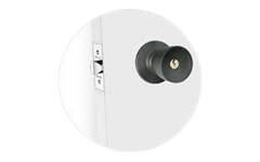 FECHADURA CILIND.TULIPA EXT PRET.SOPRANO