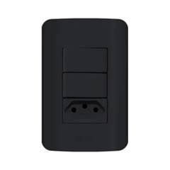 INTER. DUPLO + TOM. 20A CANOA BLACK