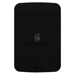 TOMADA RJ45 CANOA BLACK