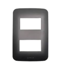 PLACA 2 MOD. C/ SUPORTE CANOA BLACK