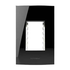 PLACA 3 MOD. C/ SUPORTE CANOA BLACK