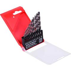 JOGO BROCA ACO 13PC 1,5-6,5MM WORKER