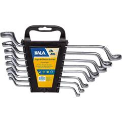 JOGO CHAVE COMB. 6-17MM 8PCS KALA