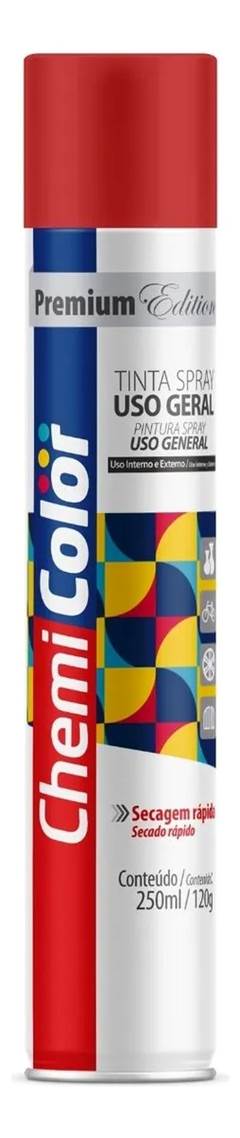 TINTA CHEMICOLOR 250ML U.G. VERMELHO
