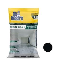 REJUNTE PORCELANATO 5KG DO MESTRE PRETO
