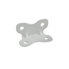 CANTONEIRA 4 FUROS BRANCA 2PCS FOXMIX