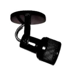 SPOT PRETO DECORATIVO SIMPLES E27 BETEL