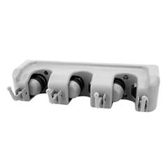 SUPORTE VASSOURAS 3 P. - 4 GANCH - KALA