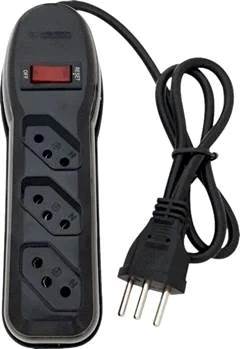 FILTRO DE LINHA TECHNA 2P+T PRETO 3 S.