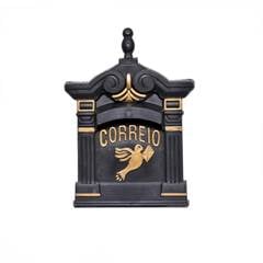 PORTA CARTA ACM REAL PRETO/OURO