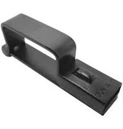 PORTA CADEADO SIMPLES P/ GRADE PRETO RF