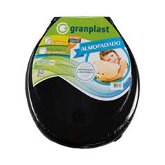 ASSENTO ALMOFADADO PRETO GRANPLAST