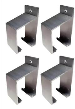 KIT SUPORTE TRILHO PORTA C/04 HORIZONTE
