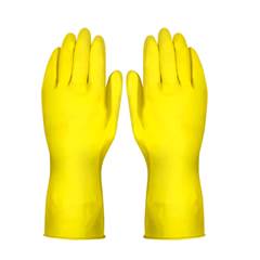 LUVA LATEX AMARELA LISO 9-G PLASTCOR