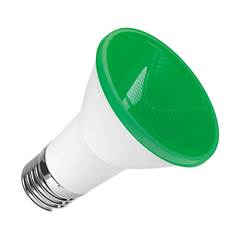 LED SMD MOD. PAR20 6W VERDE SORTE LUZ