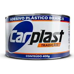 MASSA PLASTICA BRANCA 400G CARPLAST