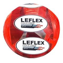 CABO FLEX 1X 6,00MM VERMELHO LEFLEX PLUS