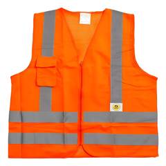 COLETE REFLETIVO C/BOLSO XG PLASTCOR