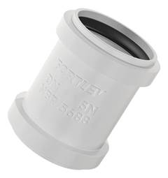 LUVA ESGOTO CORRER 100MM FORTLEV