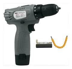 FURADEIRA E PARAF 12V 1,3AH 13PCS RAZI