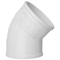 JOELHO 45 ESGOTO 40MM FORTLEV