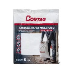 SACO DE RAFIA 50X80 CORTAG