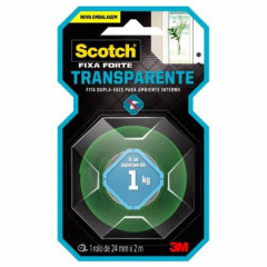 FITA FIXA FORTE TRANSP. 24MMX2M SCOTCH