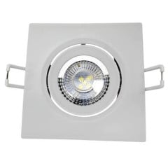 SPOT EMBUTIR 5W QUADRADO 3000K SIMMUNDO