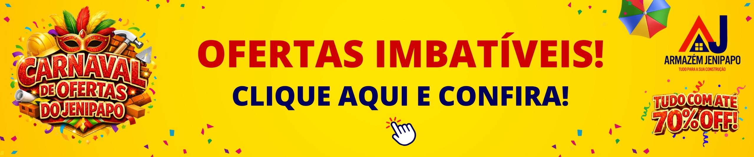 PROMOÇÕES IMBATÍVEIS