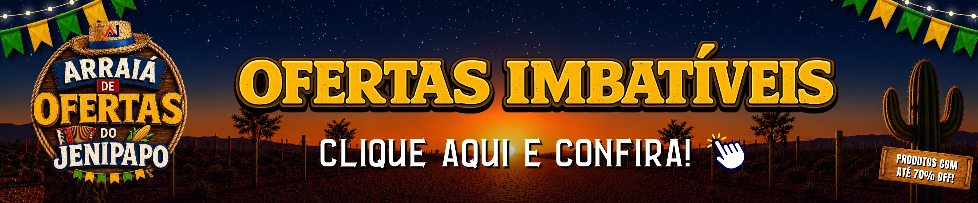PROMOÇÕES IMBATÍVEIS