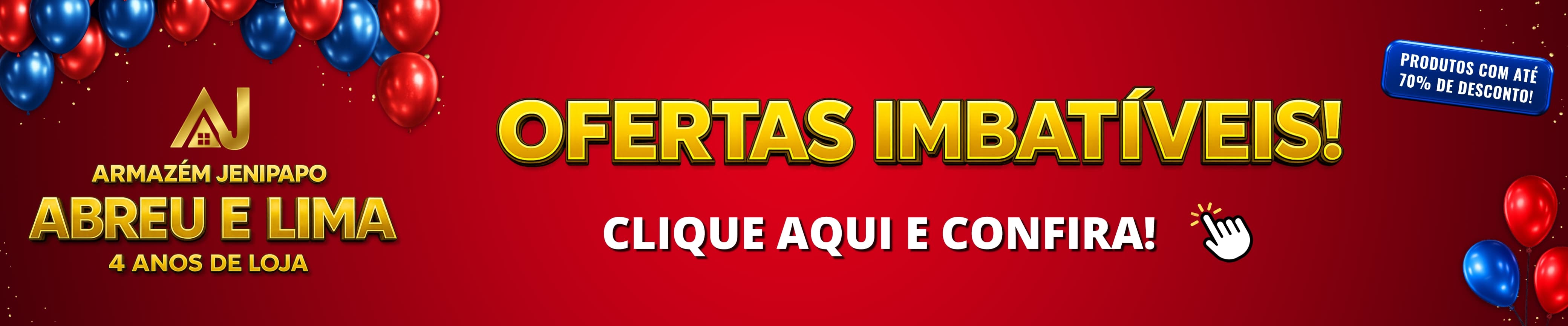 PROMOÇÕES IMBATÍVEIS